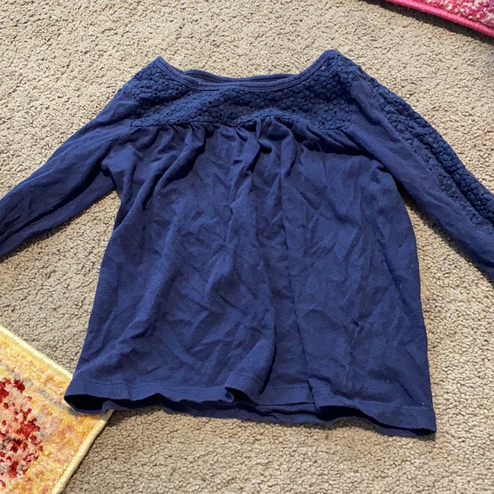blue shirt for girls